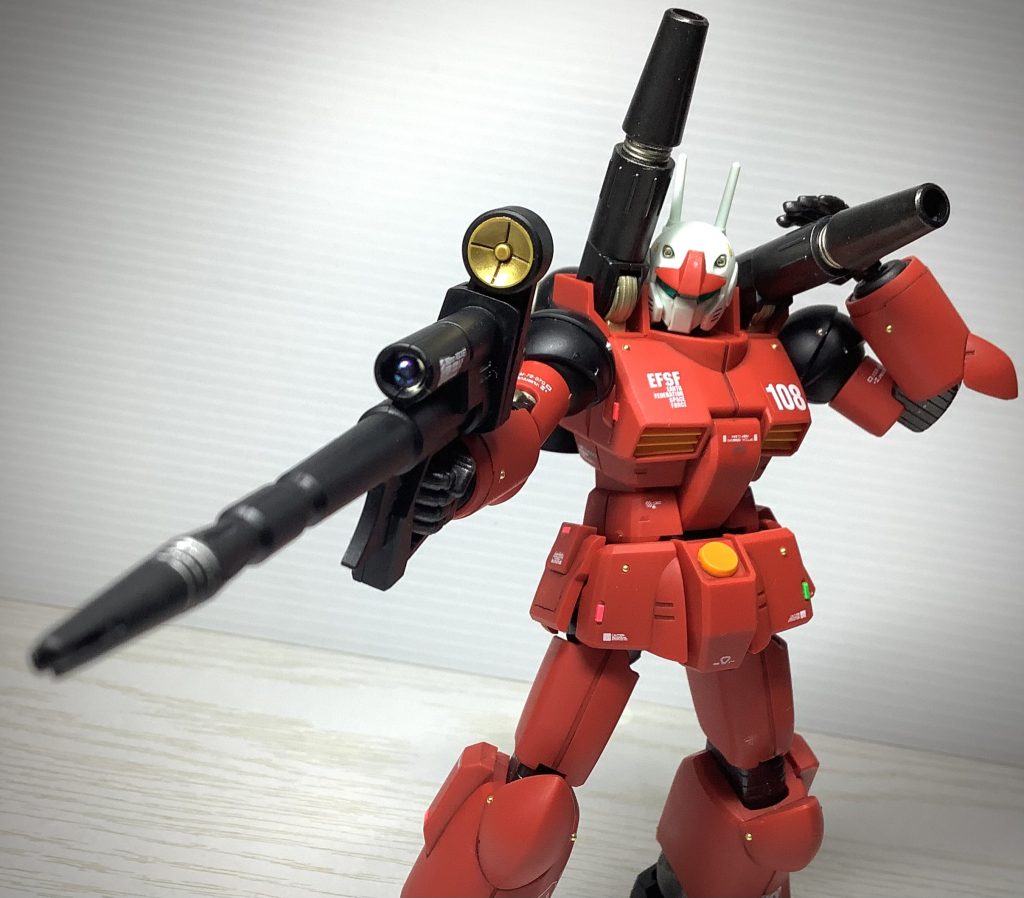 初投稿　HG ガンキャノン–4枚目/制作者：@k66onigunsou