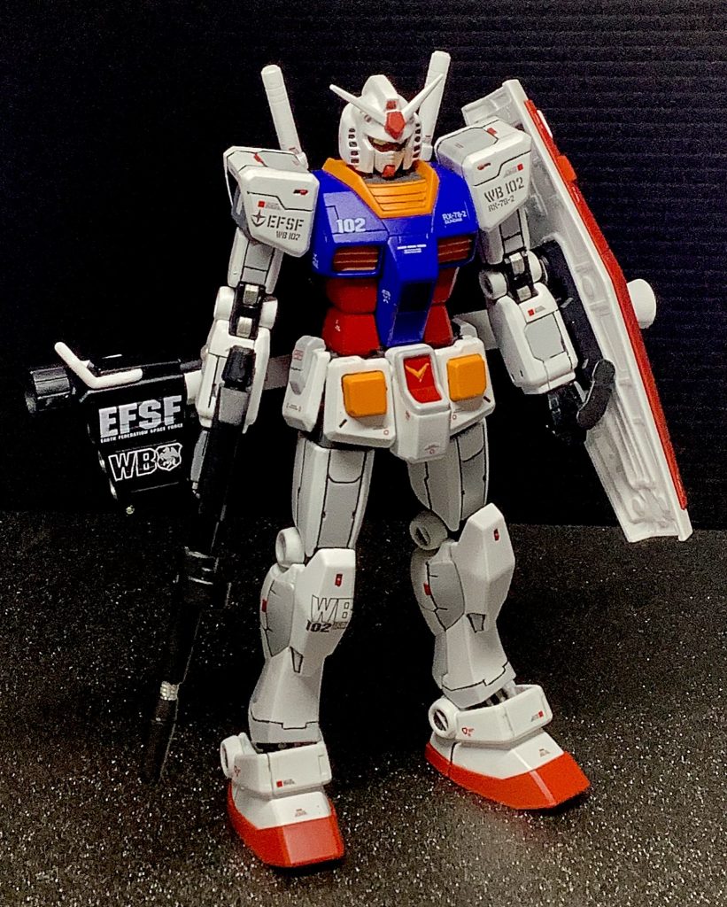HG ガンダム　RX-78-2–2枚目/制作者：@k66onigunsou