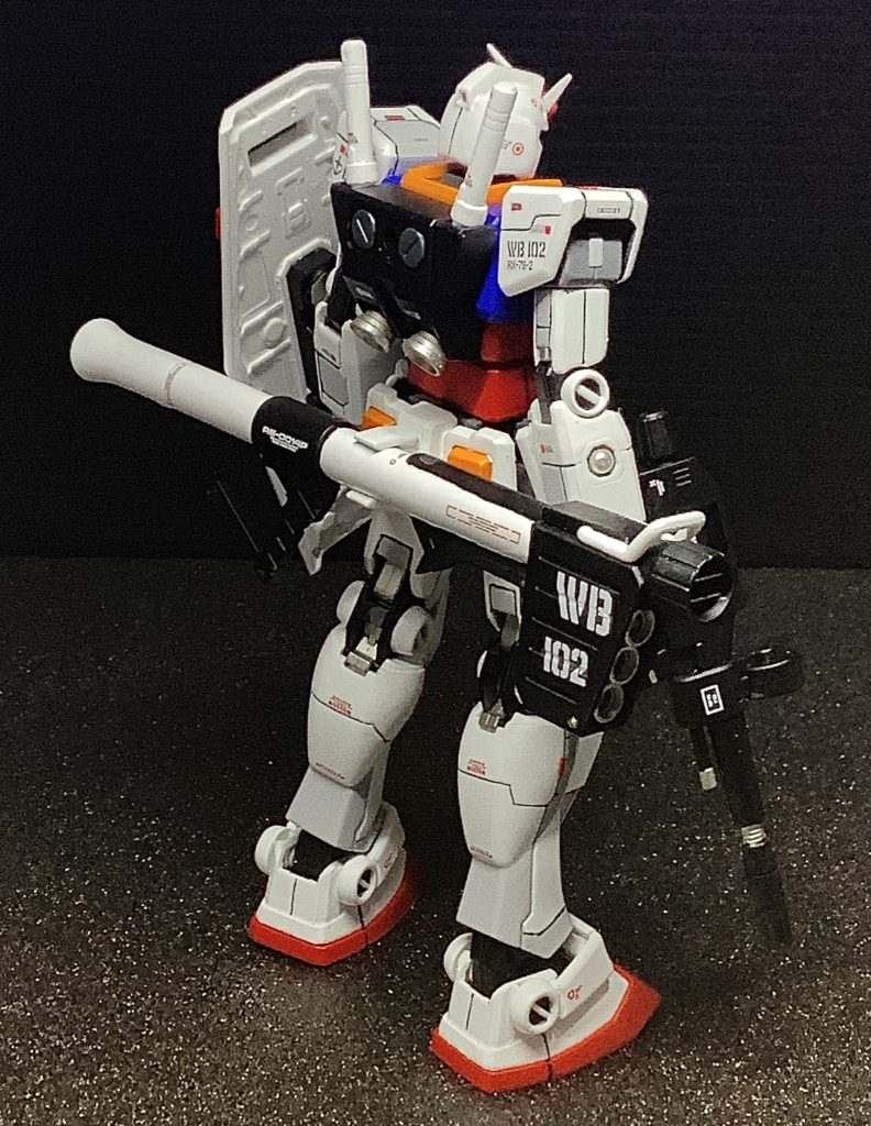 HG ガンダム　RX-78-2–4枚目/制作者：@k66onigunsou