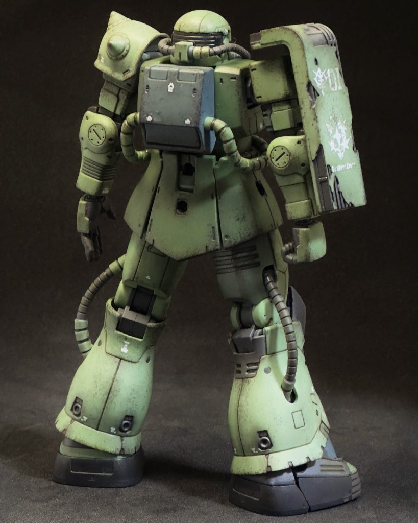 MS-06F ドアン専用ザク–5枚目/制作者:@tonah_427