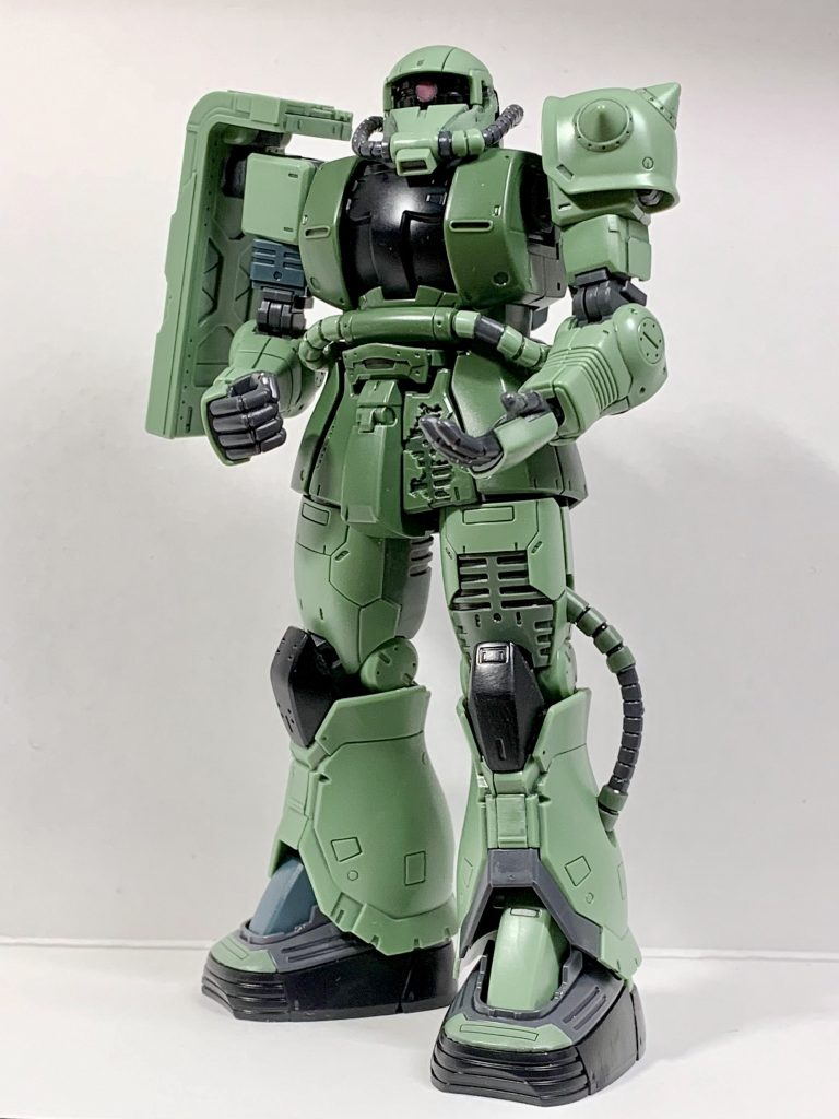 パチ組み状態でTV版登場シーン。