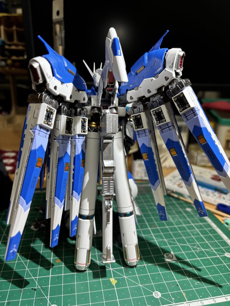 バックショットファンネルやタンクは細かく塗り分けてみました