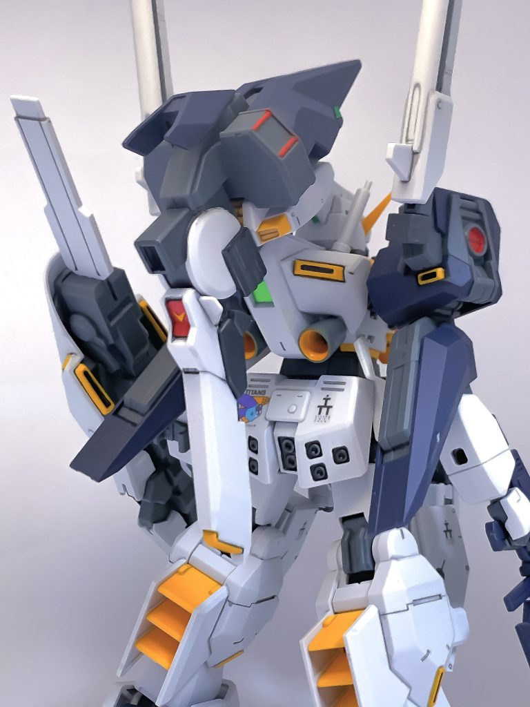 背面のドラムフレームとサブアームユニットは、クルーザーモード用ブースター拡張セットに付属のジョイントパーツです。