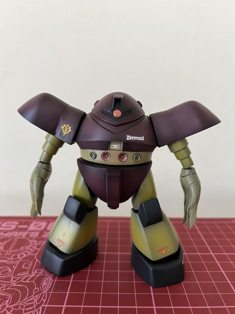 元のキットが可愛らしさを残しつつで、カッコ良くなれば良いなーと思いながら作りました。見ていただきありがとうございました!