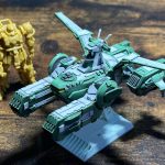 サフチェックからの筆塗り塗装奥に居るのはサイズ比較用のアーティファクト高機動型ザ[…]