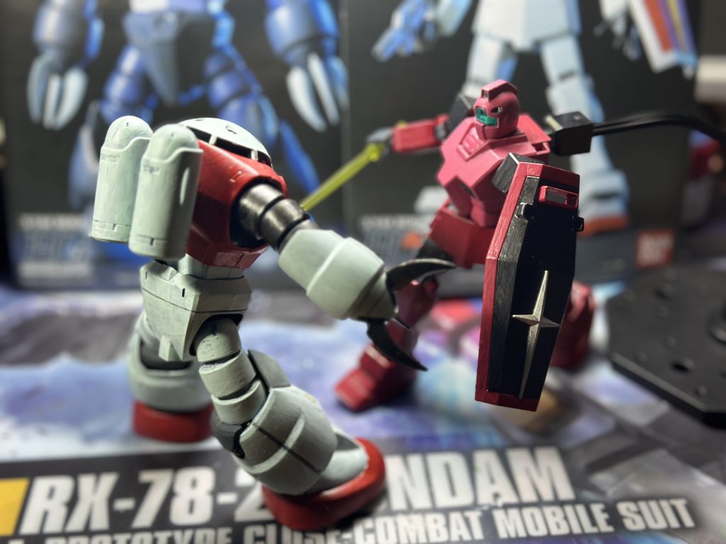 ジークアクスが流行ってたので、ifの世界線で、アナザージャブロー作ってみたり