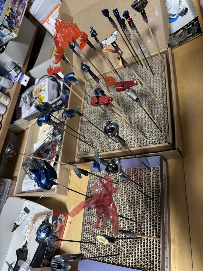 それなりにマスキングも大変な作業でした💦そこを頑張ると素晴らしいキットに化けます