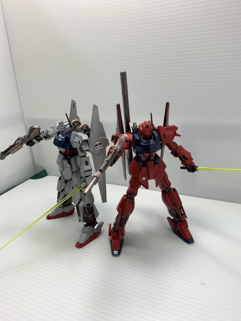 百式のツーショット。