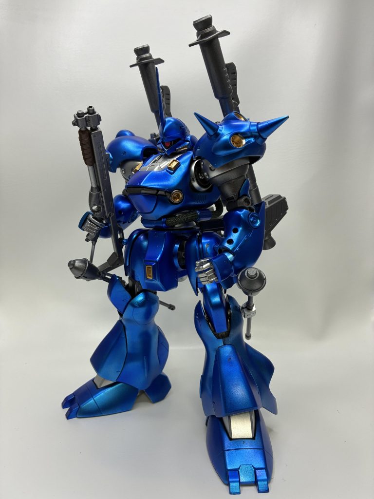 ジオン系のMSは曲面が綺麗で、キャンディ塗装が映えますね！