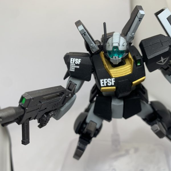 初めて塗装したよ！ジムIII！