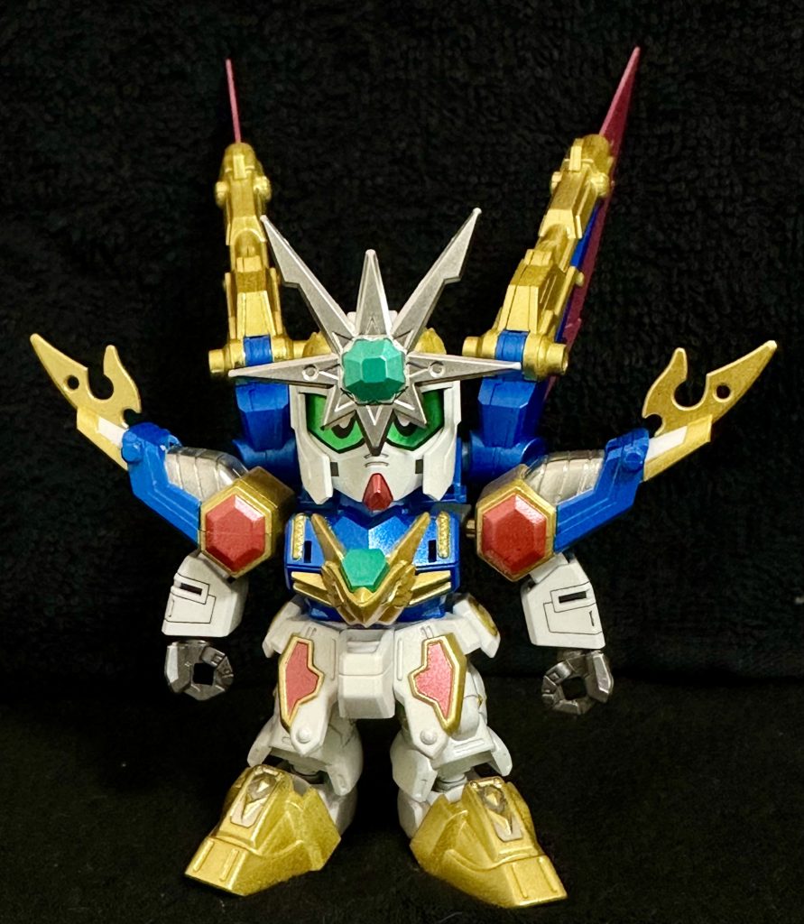 超将軍形態。瞳はシールを使用しています。