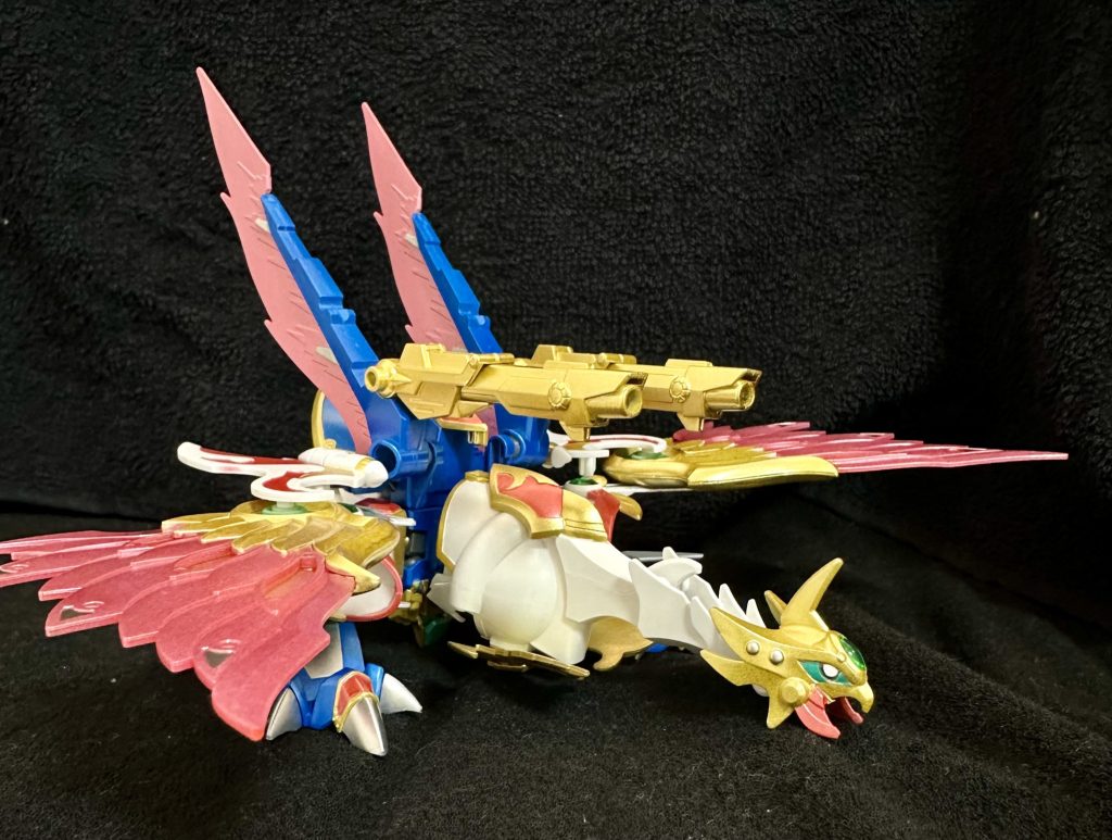 大輝煌鳳凰形態。神々しい。