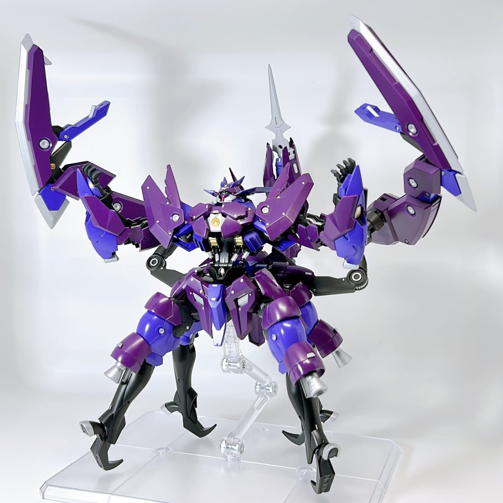 シールドプライヤーユニット展開！！！平手パーツのおかげで咆哮ポーズも良い感じに決まりますね～(^^♪