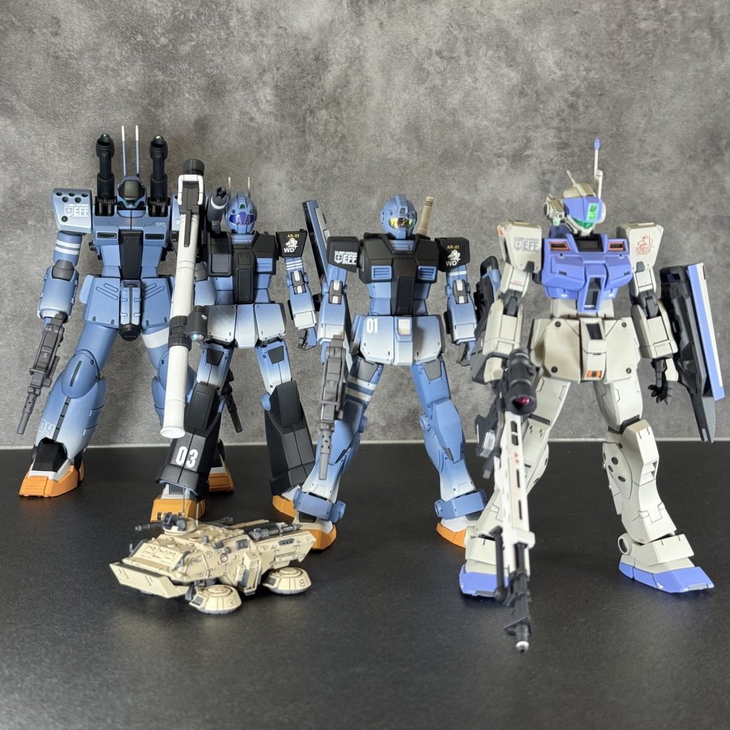 ホワイトディンゴ隊の各MSのページも見にきてくださいね🤗 オアシスもちゃっかり作ってます🤣