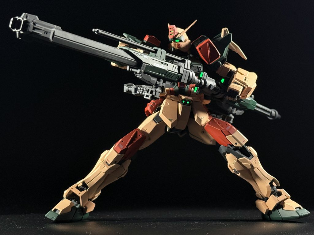 今度はガンランチャーを前側に連結させて、対装甲散弾砲