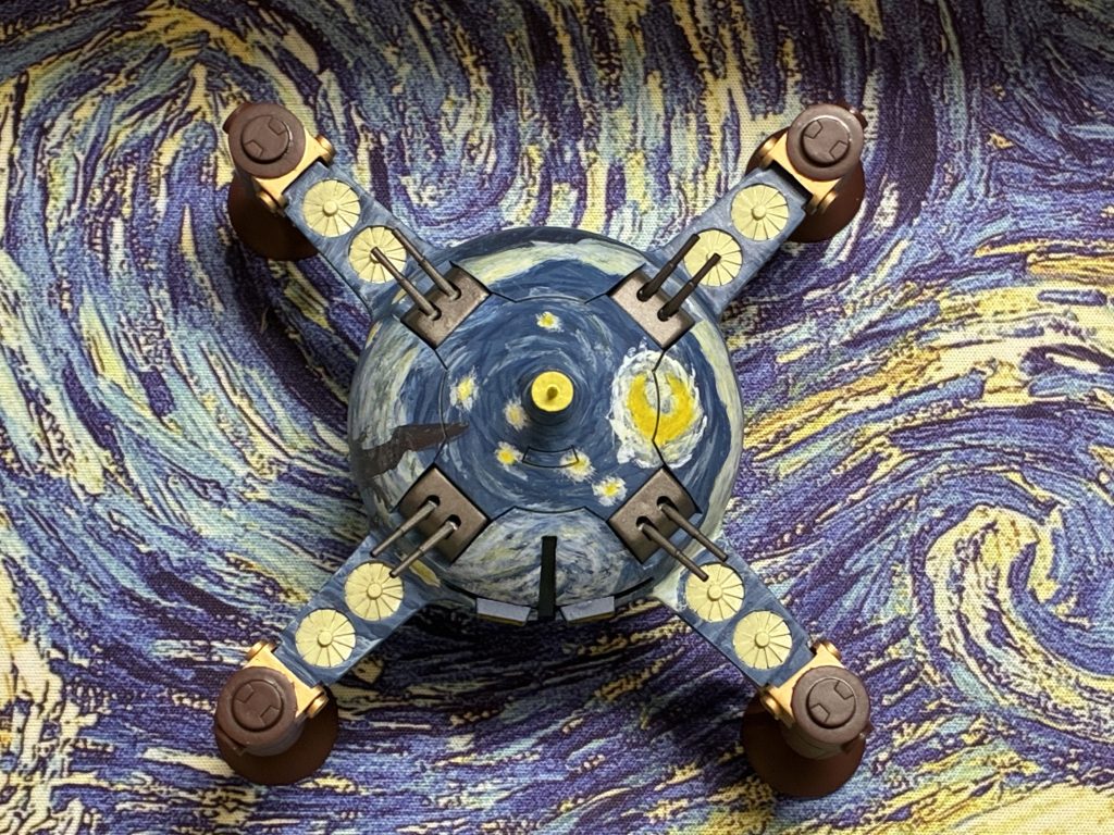 上から見れば星月夜。