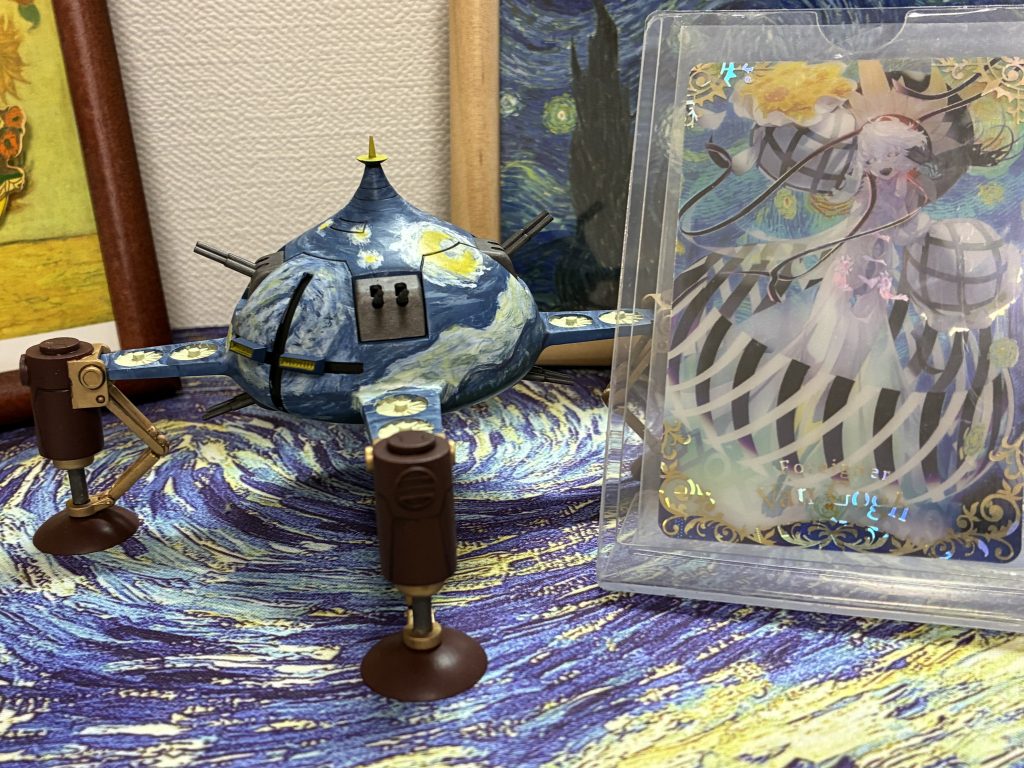 最後に 今回の製作動機は推しに対して迸るPASSIONから。兼ねてより推しているFGOのゴッホ。美術館に足を運んで観に行く位には脳を焼かれていて…なにか自分で創りたいなと思ったのが製作動機。出力の仕方が正気ではないですね。今年もそんな風にプラモに狂いたいですね。それでは最後に ゴッホはいいぞ。閲覧頂きありがとうございました!!