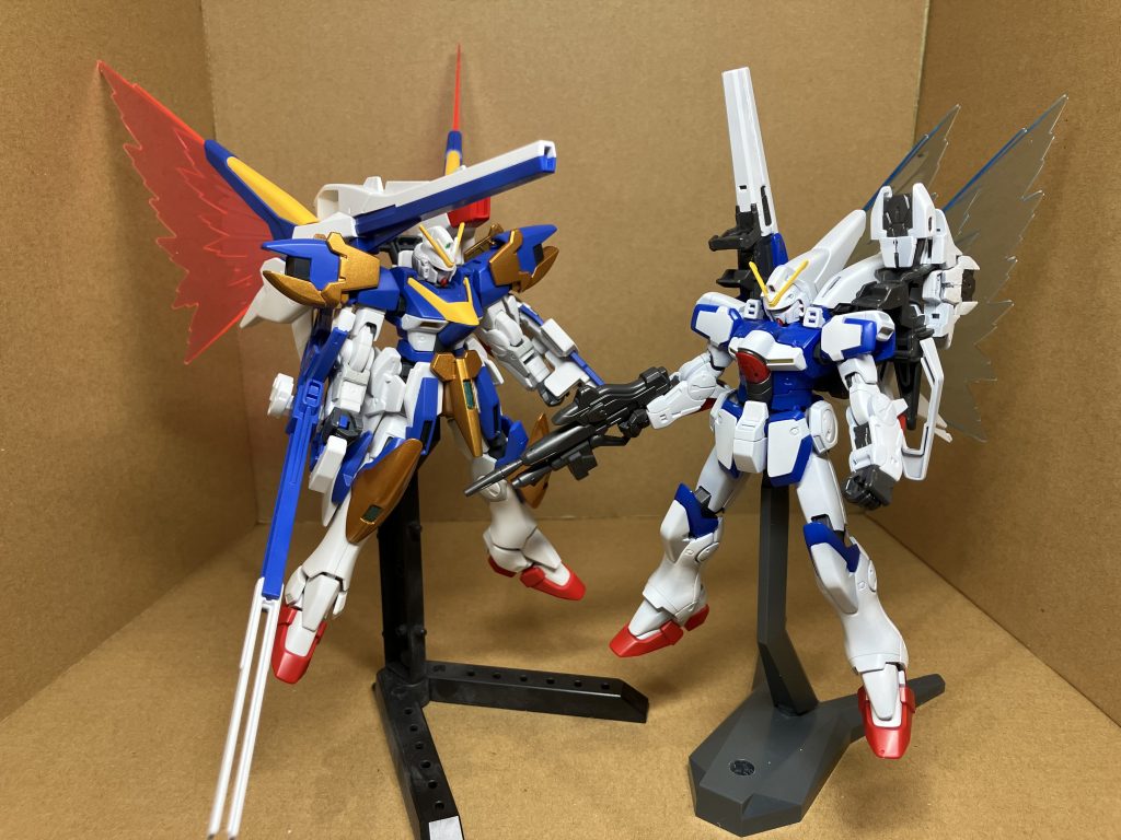 アサルトバスターと並んで。