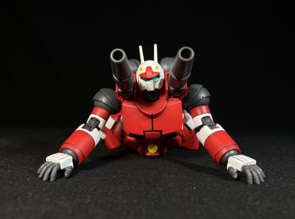 お約束ポーズ。