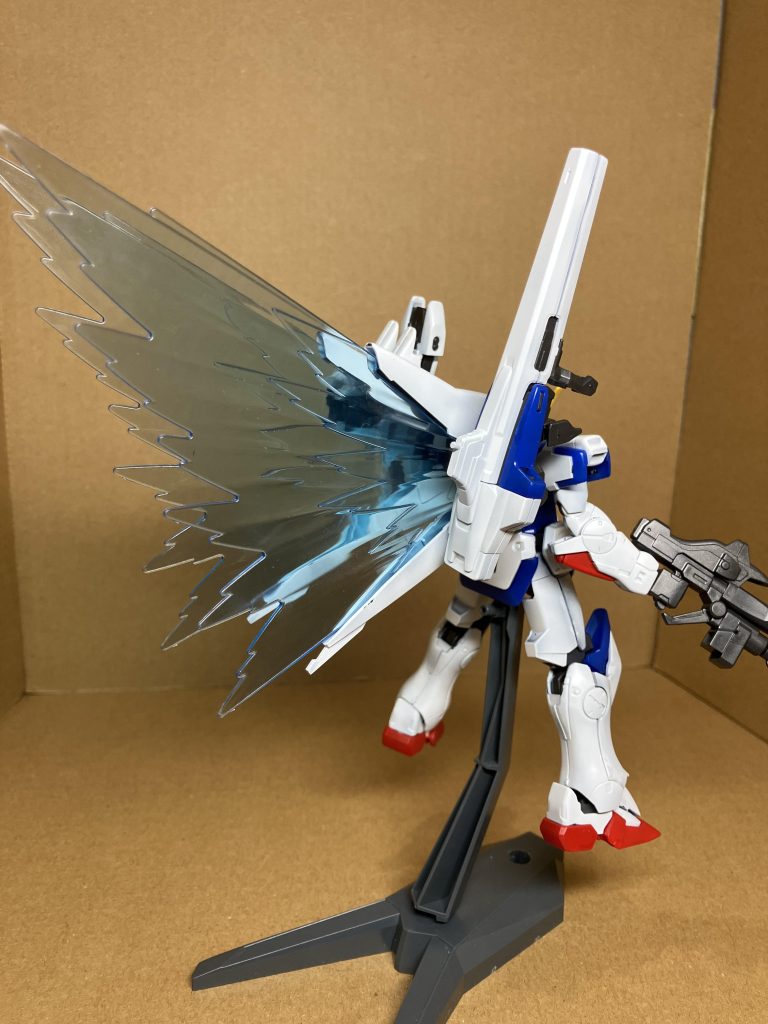 光の翼もつけてみました。