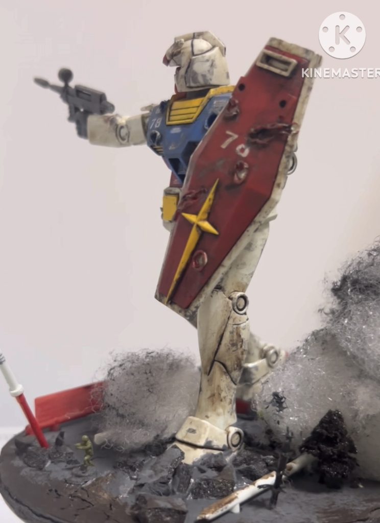 地上戦！？ガンダムリバイバル–2枚目/制作者：ガンプラ成長日記　初心者S