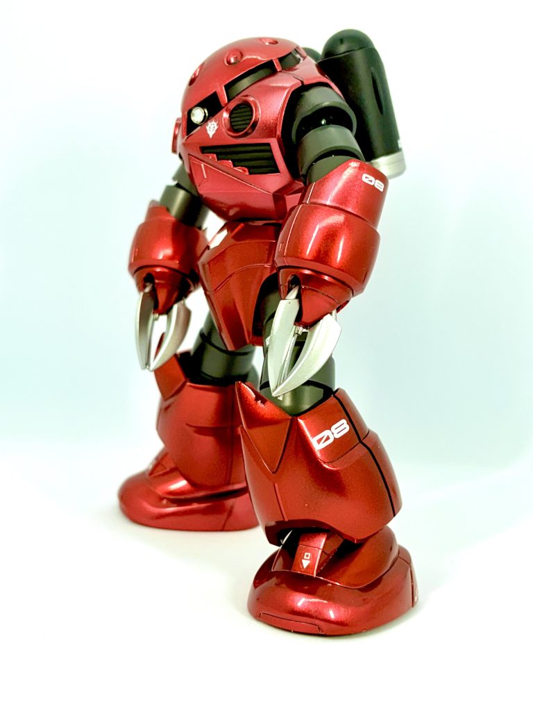 塗装レシピ本体赤:サーフェイサーエヴォブラック→スターブライトシルバー→クリアルージュ間接:グラファイトブラックタンク:サーフェイサーエヴォブラック+スターブライトシルバークロー:スターブライトシルバートップコート:タイミング逃してやってません💦キャンディ塗装もどきです💦