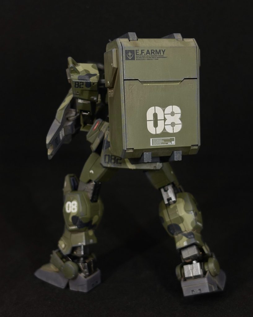 10 陸戦型ガンダム　迷彩塗装　ウェザリング–6枚目/制作者：ぬまお