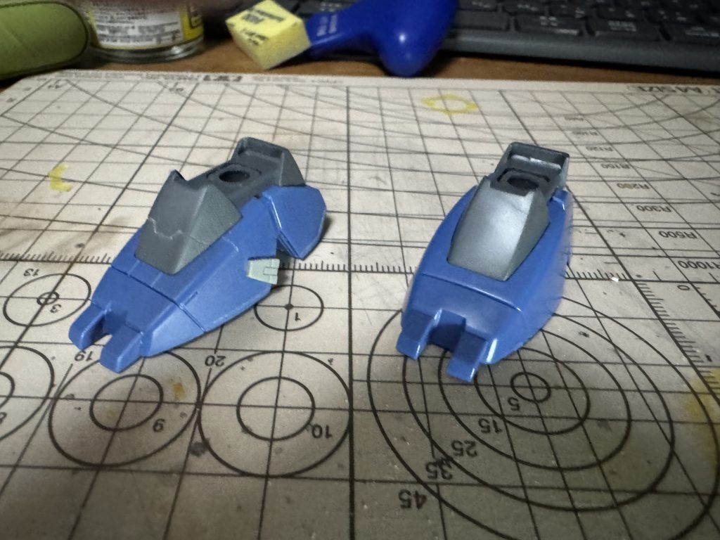 以下の写真はすべて左アフター、右ビフォーです。