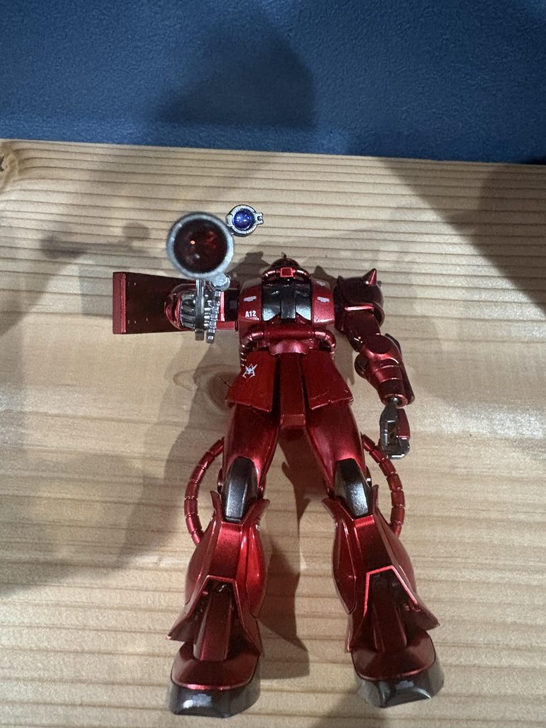 バズーカの中にもディテール追加しときました。