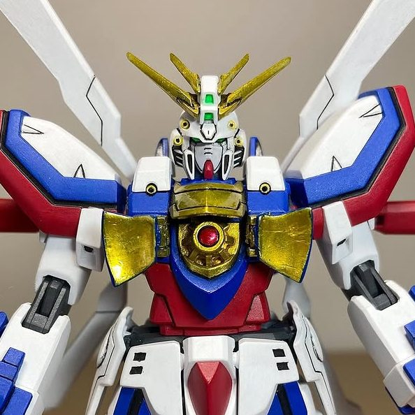 胸部観音開きゴッドガンダム