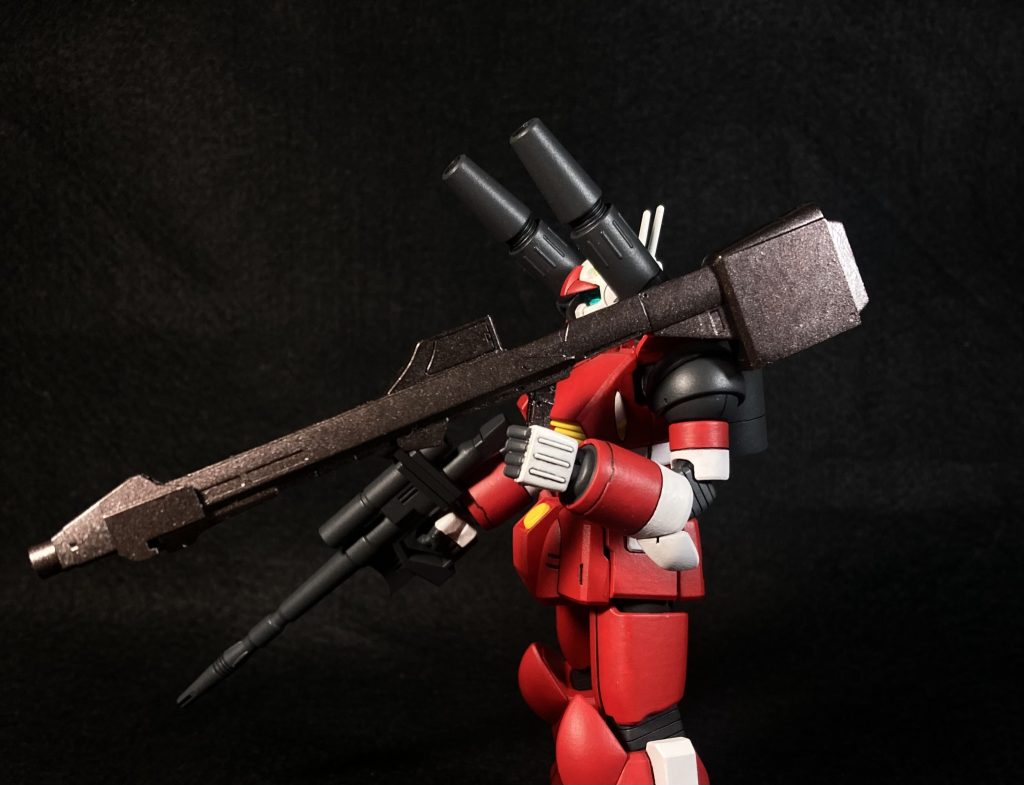 クレイバズーカは見た目が変わる程度の改造をしてます。