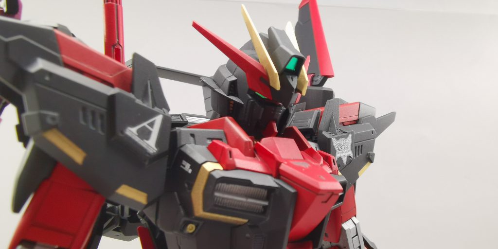 MG ガンダムエクスインパルス　赤×黒