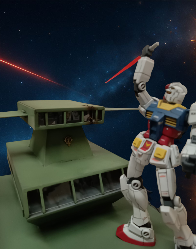 アニメ　第32話　強行突破作戦　デジタル背景による表現–3枚目/制作者：まるわ