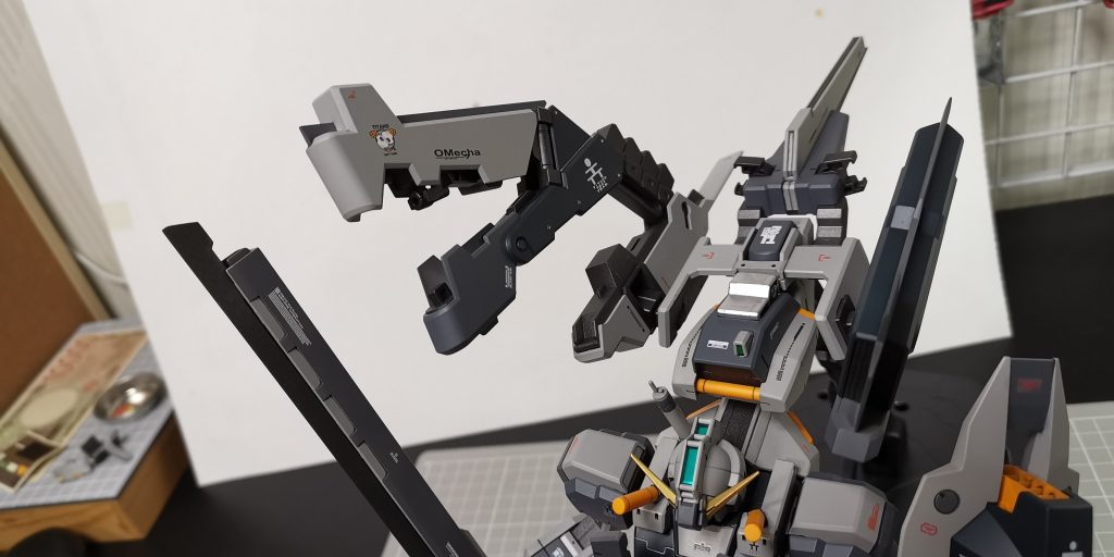 クローアーム展開状態。