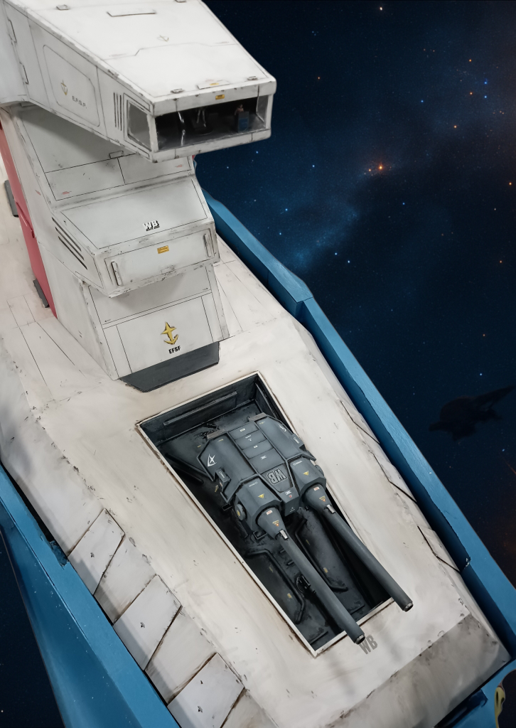 主砲のアップ。