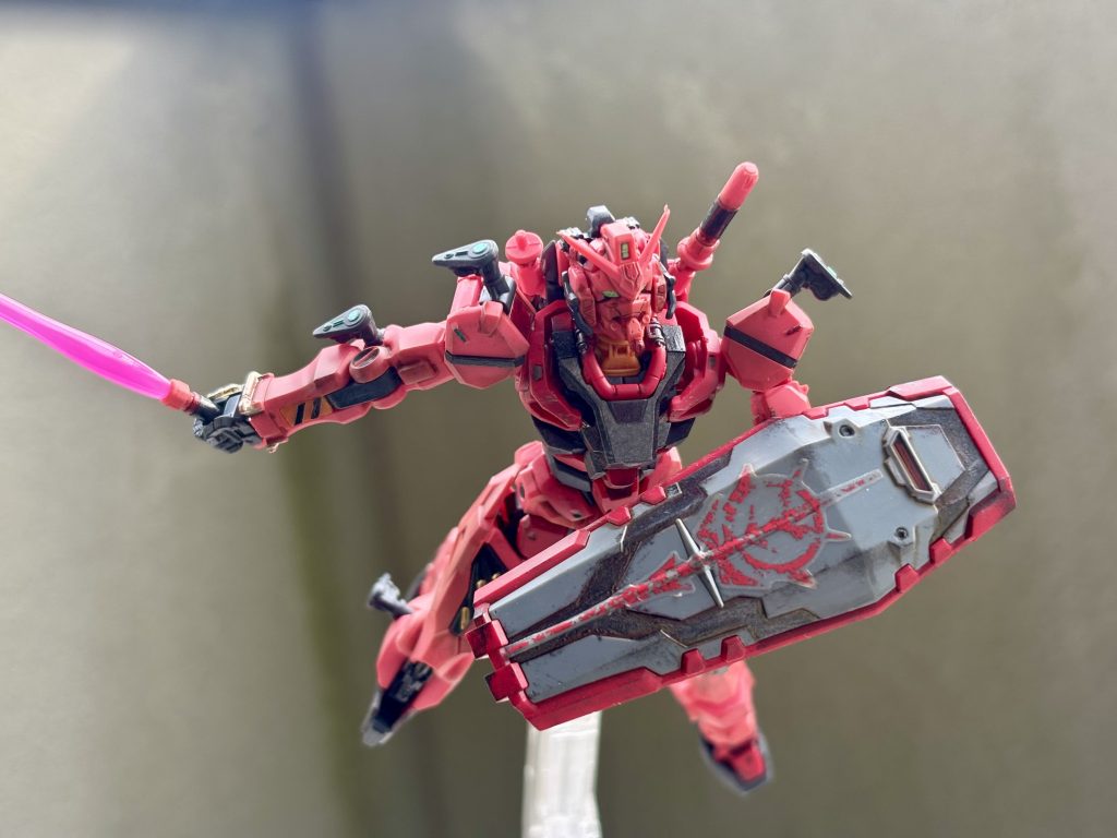 HG 1/144 赤いガンダム–5枚目/制作者：mal__tese