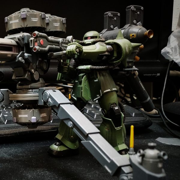 HG サンダーボルトザクⅡビッグガン仕様