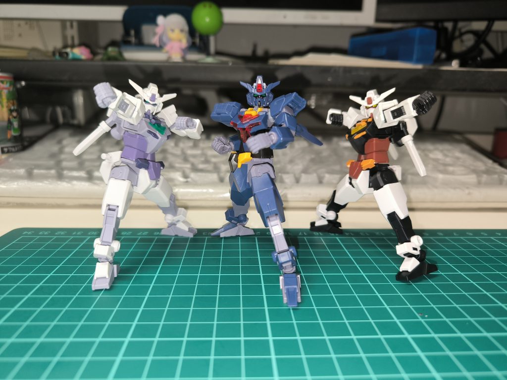 作品名：[新春]初ガンプラ♪<p>[影ﾓ形ﾓ無ｼ] 年末、ジュンク堂へ楽しみに行くと…… 何処にもガンダムエースは無く…… 無いモノはどうしようもないから 地下の駿河屋へ……… 以前より気になる三色のコアガンダム…… 買おうかどうか迷い〜 結局〜時間切れ [&hellip;]</p>
