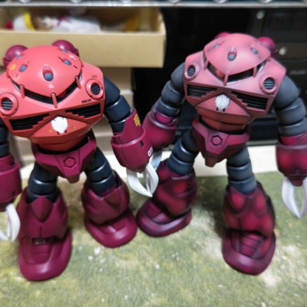 新旧塗装比べ💦