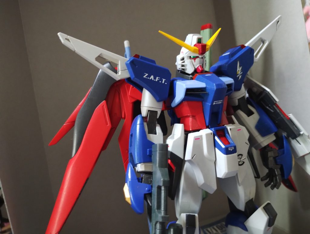 旧キット1/100デスティニー–5枚目/制作者：ポチャ猫