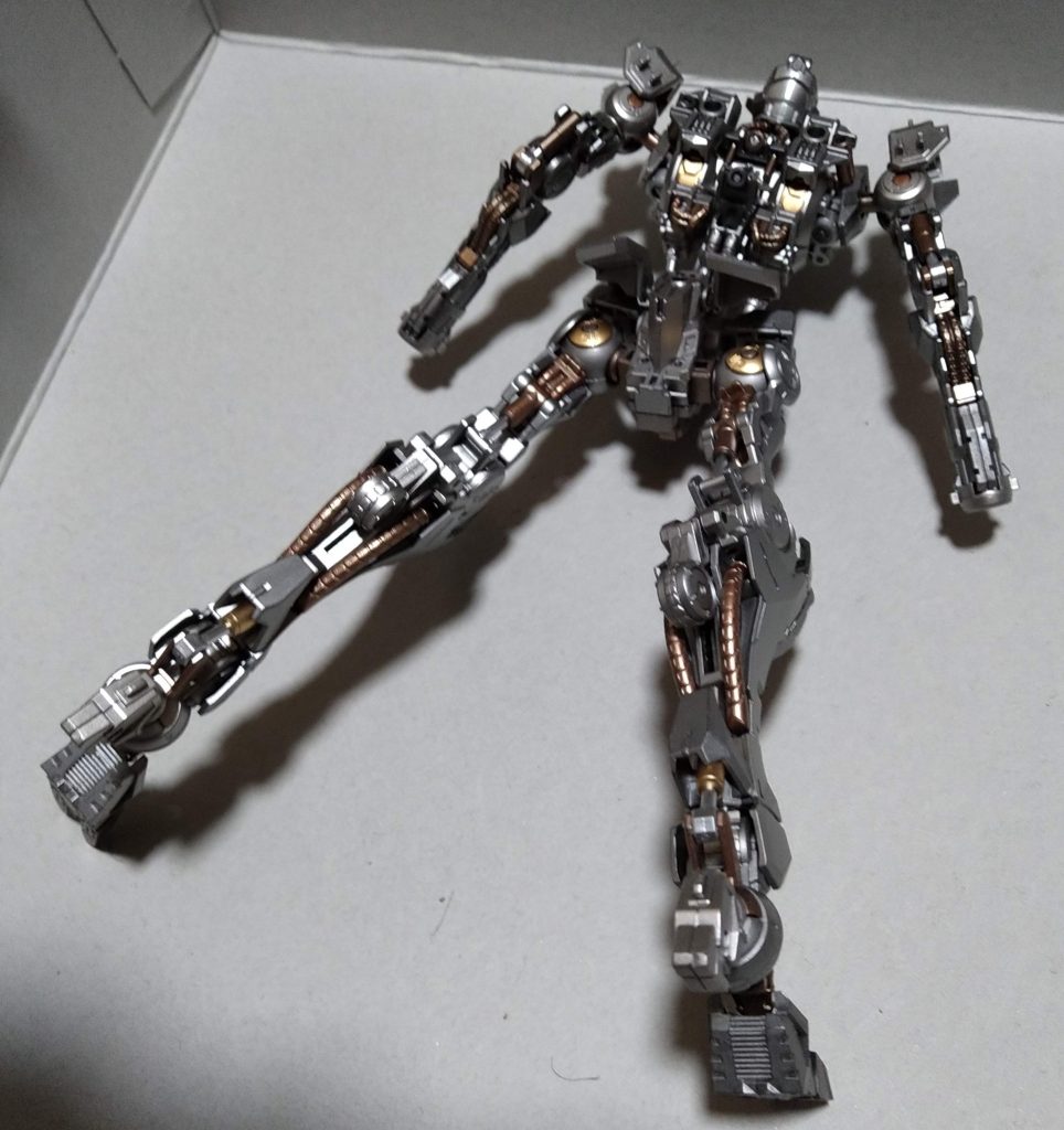 ある程度フレーム塗り終わった時の写真。