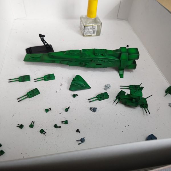 旧キット宇宙戦艦マゼランです💦（5枚目）