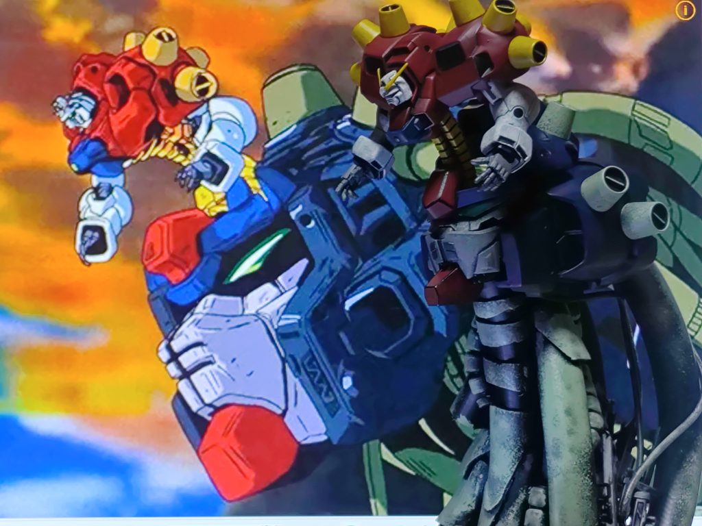 ２回目の投稿旧キットデビルガンダム（ジオラマ）