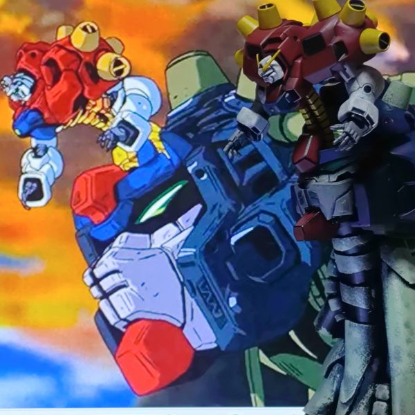 ２回目の投稿旧キットデビルガンダム（ジオラマ）