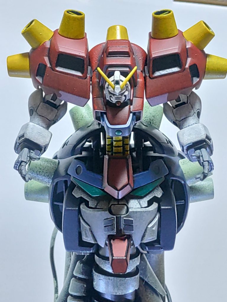 ２回目の投稿旧キットデビルガンダム（ジオラマ）–2枚目/制作者：ヨモギ