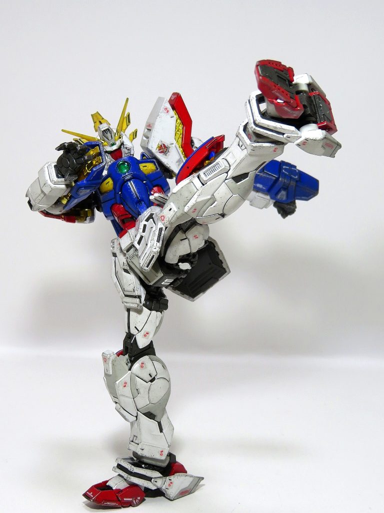 アクションベース無しでこんなハイキックも可能です(ﾟωﾟ;)