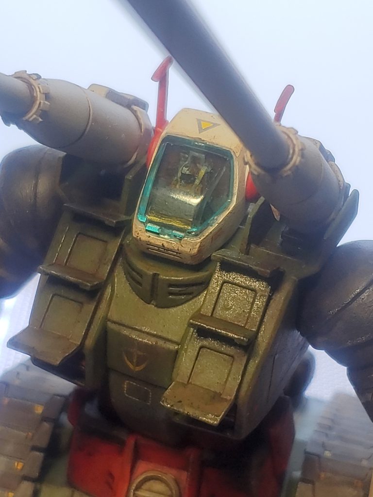 HGUCガンタンクのリアルタイプカラー風味仕上げ