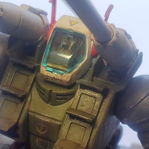 HGUCガンタンクのリアルタイプカラー風味仕上げ