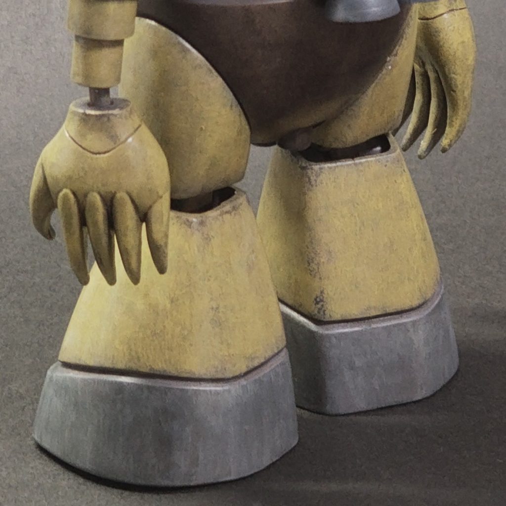 ここまで写真で寄ると、汚く見えてしまいます。肉眼だと丁度いんだけど。ということで足の写真になったので終わりです。本当はこの左脛の外側のところにセクシーギャルのノーズアート(例:グフレディ)みたいなの貼りたいんですけどね。という事で2026年一発目でした。ここまで見ていただいて、ありがとうございます。