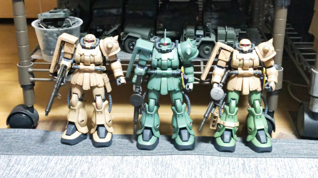 作品名：鉱山ザク<p>キンバライトのMS</p>
